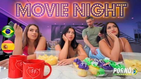 Noite de Filme das Novinhas Virou Noite de Sexo