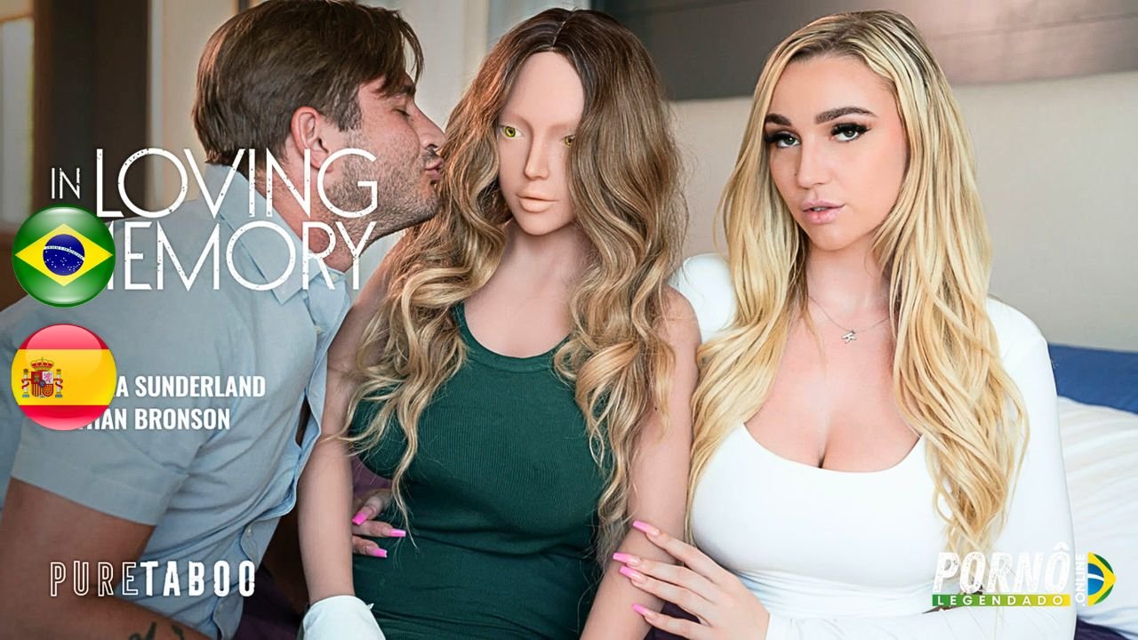 Novinha Dividindo o Namorado com Uma Boneca Sexual