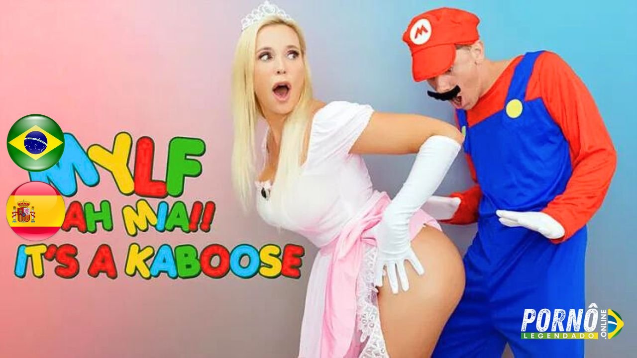 Se Vestiu de Princesa do Mario e Fodeu com o Enteado