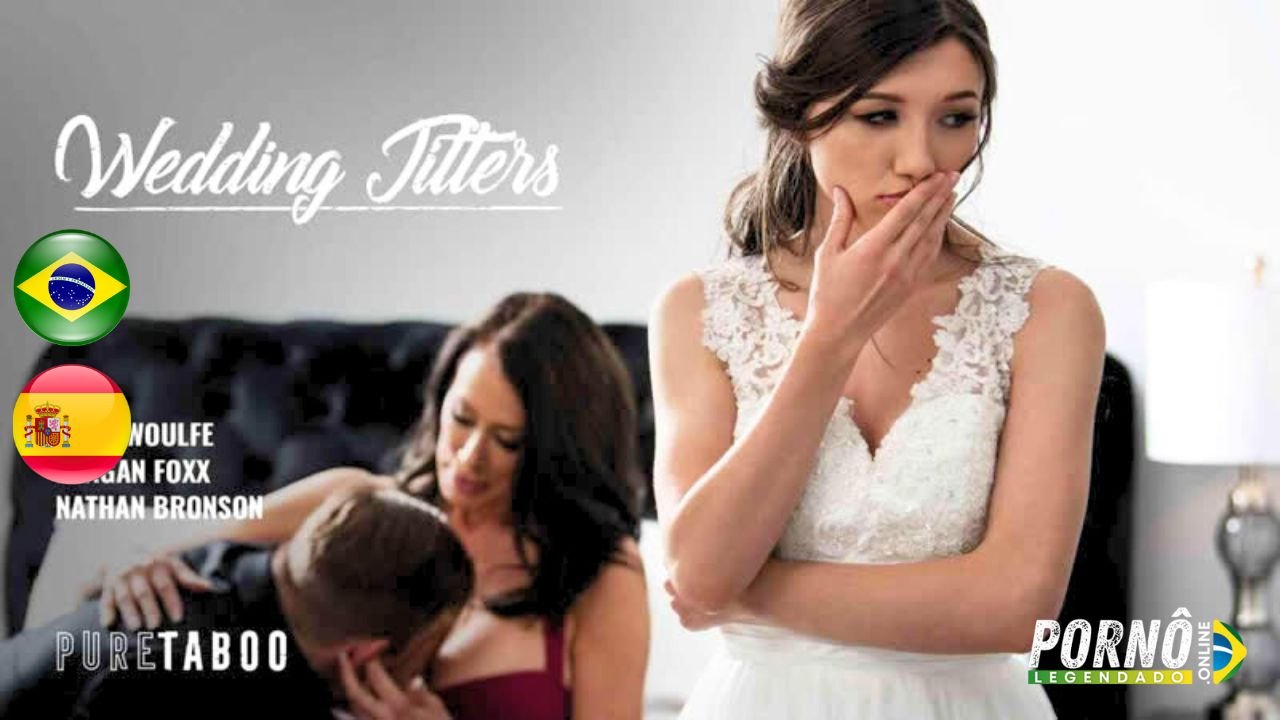 Transando com a Madrasta na Frente da Esposa no Dia do Casamento