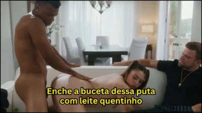 Esposa Mente pro Marido e Leva Gozada Dentro da Buceta
